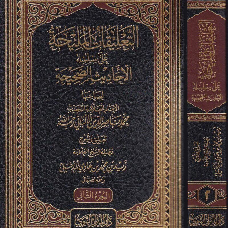 التعليقات المليحة على سلسلة الاحاديث الصحيحة | الالباني | زيد المدخلي